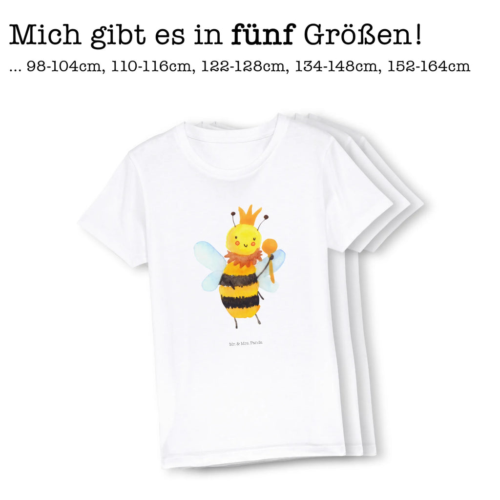 Organic Kinder T-Shirt Biene König Kinder T-Shirt, Kinder T-Shirt Mädchen, Kinder T-Shirt Jungen, Biene, Wespe, Hummel