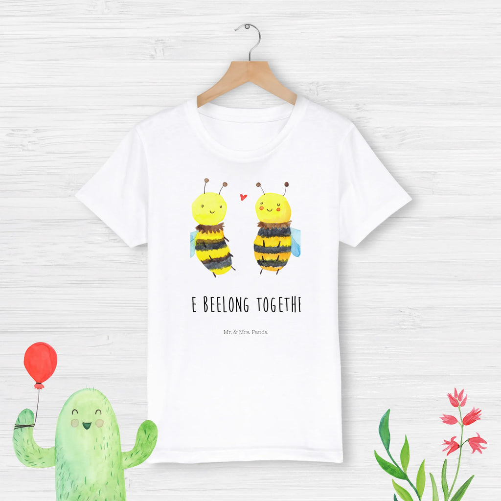 Organic Kinder T-Shirt Biene Verliebt Kinder T-Shirt, Kinder T-Shirt Mädchen, Kinder T-Shirt Jungen, Biene, Wespe, Hummel