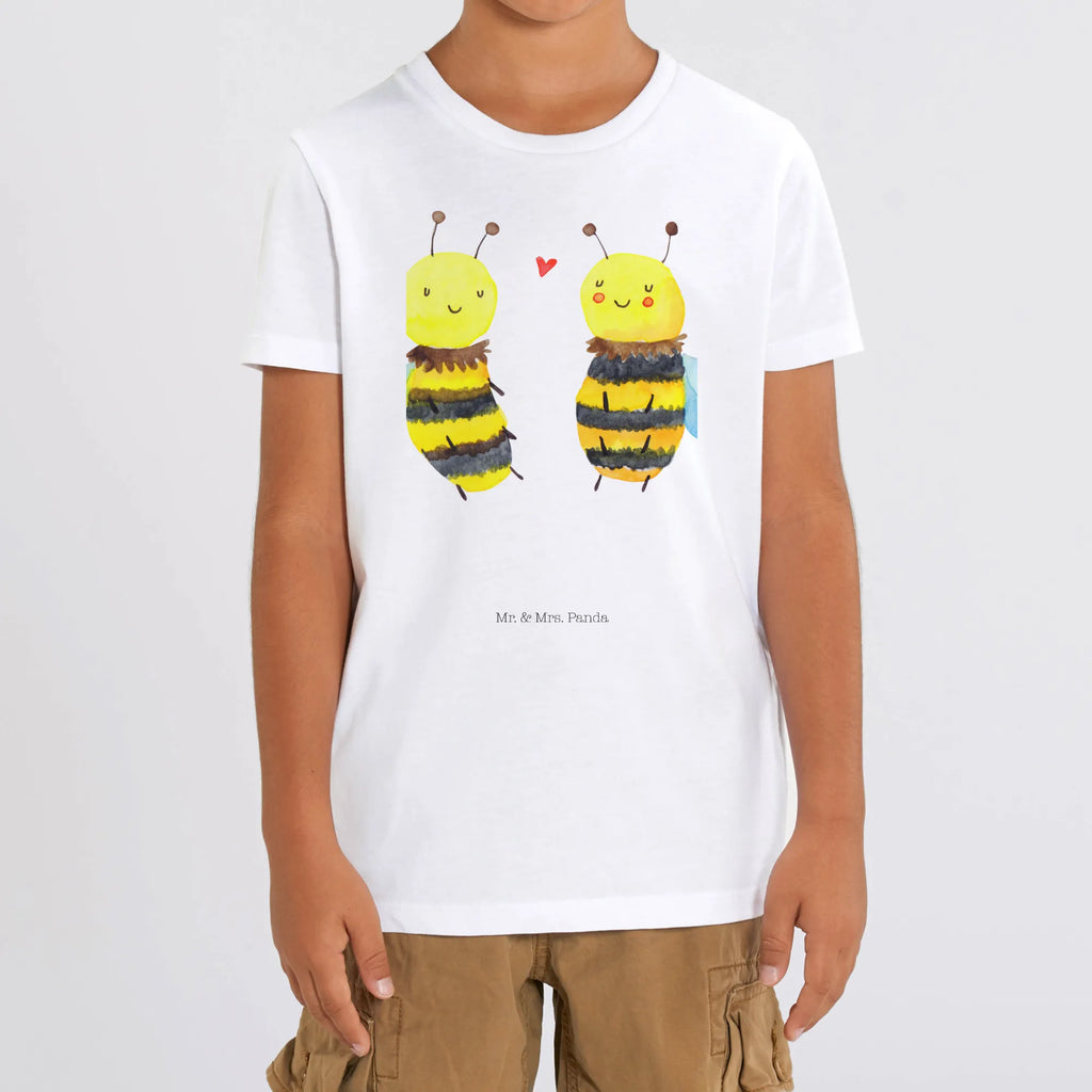 Organic Kinder T-Shirt Biene Verliebt Kinder T-Shirt, Kinder T-Shirt Mädchen, Kinder T-Shirt Jungen, Biene, Wespe, Hummel