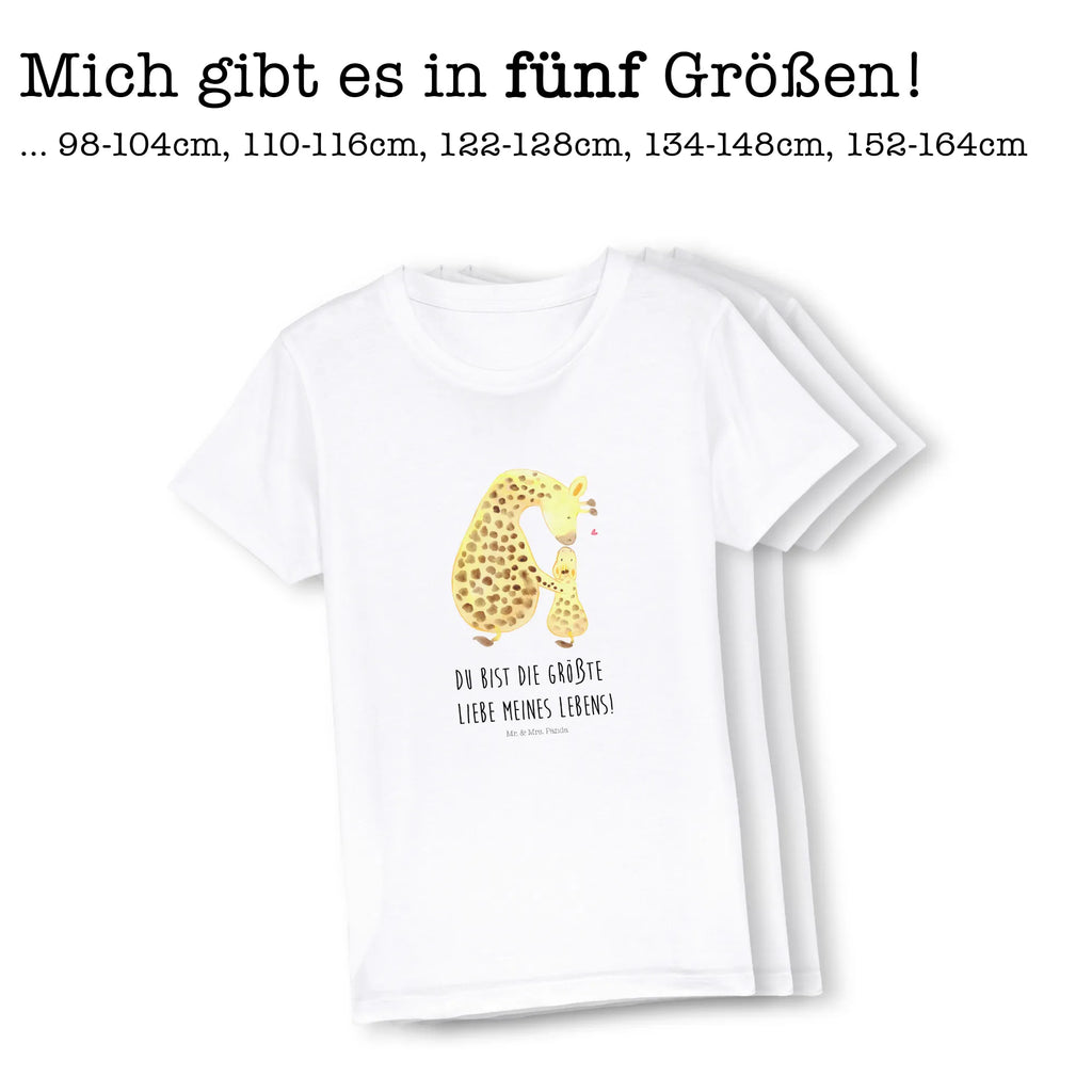 Organic Kinder T-Shirt Giraffe Kind Kinder T-Shirt, Kinder T-Shirt Mädchen, Kinder T-Shirt Jungen, Afrika, Wildtiere, Giraffe, Kind, Mutter, Mama, Tochter, Sohn, Lieblingsmensch