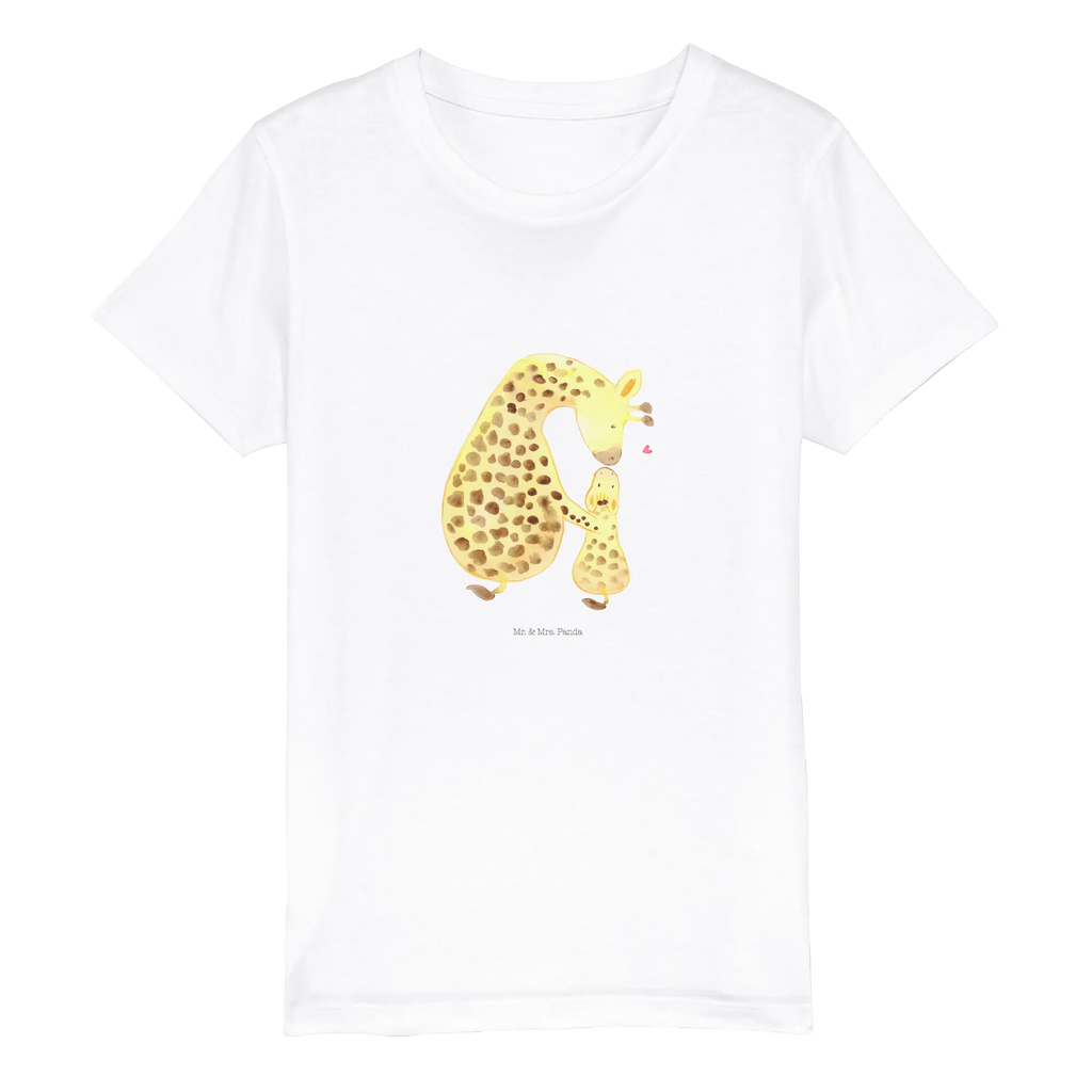 Organic Kinder T-Shirt Giraffe Kind Kinder T-Shirt, Kinder T-Shirt Mädchen, Kinder T-Shirt Jungen, Afrika, Wildtiere, Giraffe, Kind, Mutter, Mama, Tochter, Sohn, Lieblingsmensch