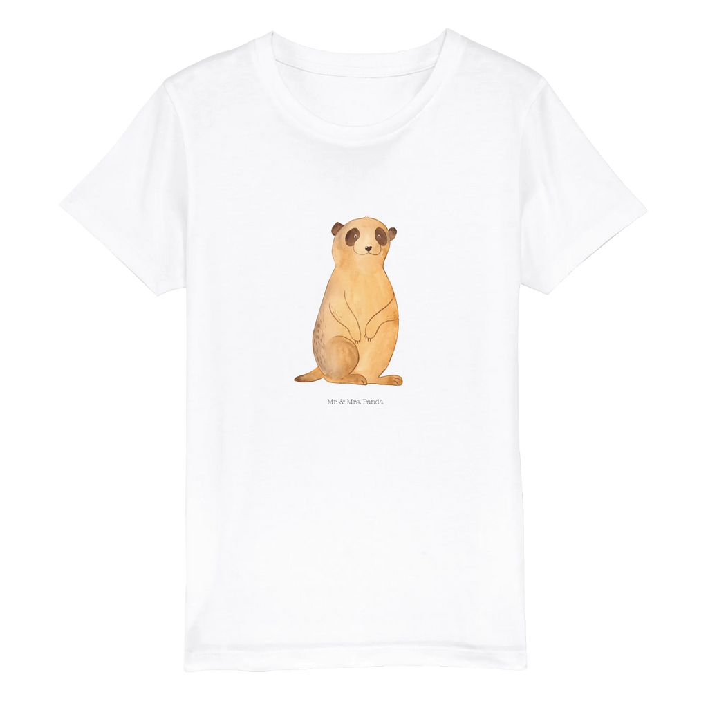 Organic Kinder T-Shirt Erdmännchen Kinder T-Shirt, Kinder T-Shirt Mädchen, Kinder T-Shirt Jungen, Afrika, Wildtiere, Erdmännchen, Reisen, Spruch, Weltreise, Afrikareise, Roadtrip, Traveling