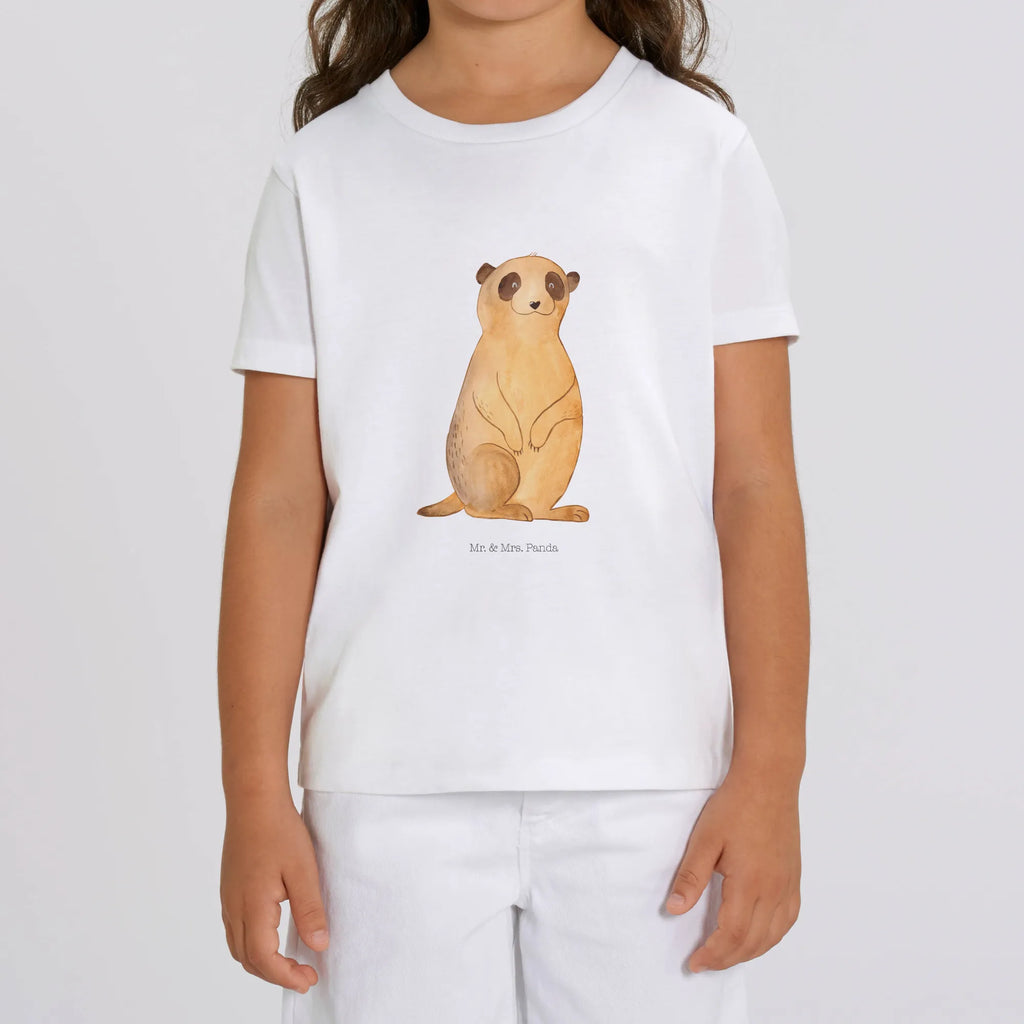 Organic Kinder T-Shirt Erdmännchen Kinder T-Shirt, Kinder T-Shirt Mädchen, Kinder T-Shirt Jungen, Afrika, Wildtiere, Erdmännchen, Reisen, Spruch, Weltreise, Afrikareise, Roadtrip, Traveling