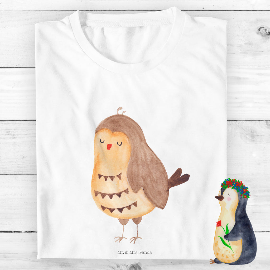 Organic Kinder T-Shirt Eule Zufrieden Kinder T-Shirt, Kinder T-Shirt Mädchen, Kinder T-Shirt Jungen, Eule, Eule Spruch, Eule deko, Owl, Liebe Spruch, Romantisch, Wortspiel lustig, Spruch schön, Geschenk Hochzeitstag