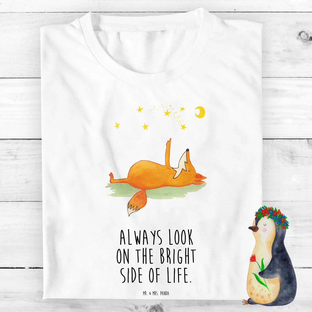 Organic Kinder T-Shirt Fuchs Sterne Kinder T-Shirt, Kinder T-Shirt Mädchen, Kinder T-Shirt Jungen, Fuchs, Füchse, tröstende Worte, Spruch positiv, Spruch schön, Romantik, Always Look on the Bright Side of Life