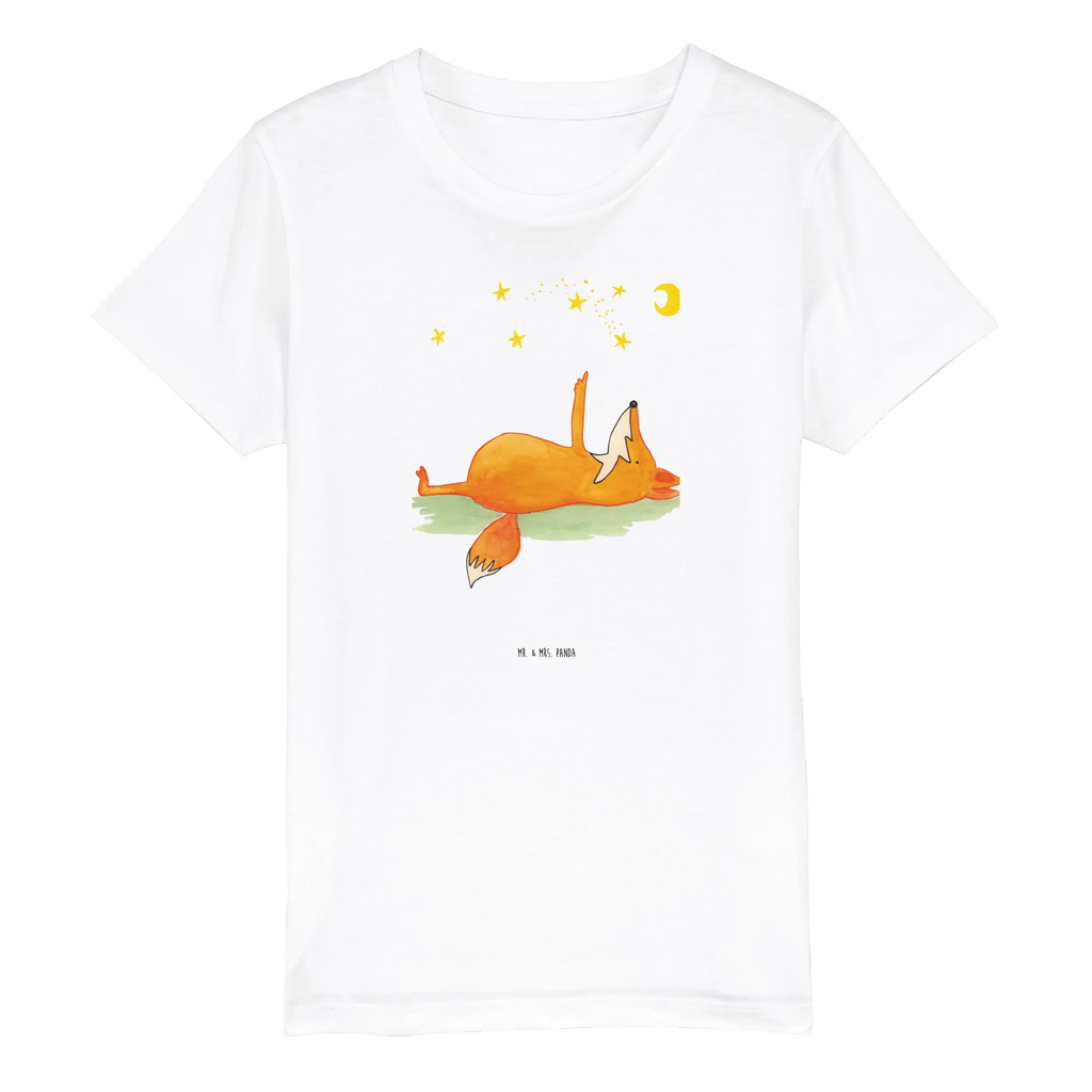 Organic Kinder T-Shirt Fuchs Sterne Kinder T-Shirt, Kinder T-Shirt Mädchen, Kinder T-Shirt Jungen, Fuchs, Füchse, tröstende Worte, Spruch positiv, Spruch schön, Romantik, Always Look on the Bright Side of Life