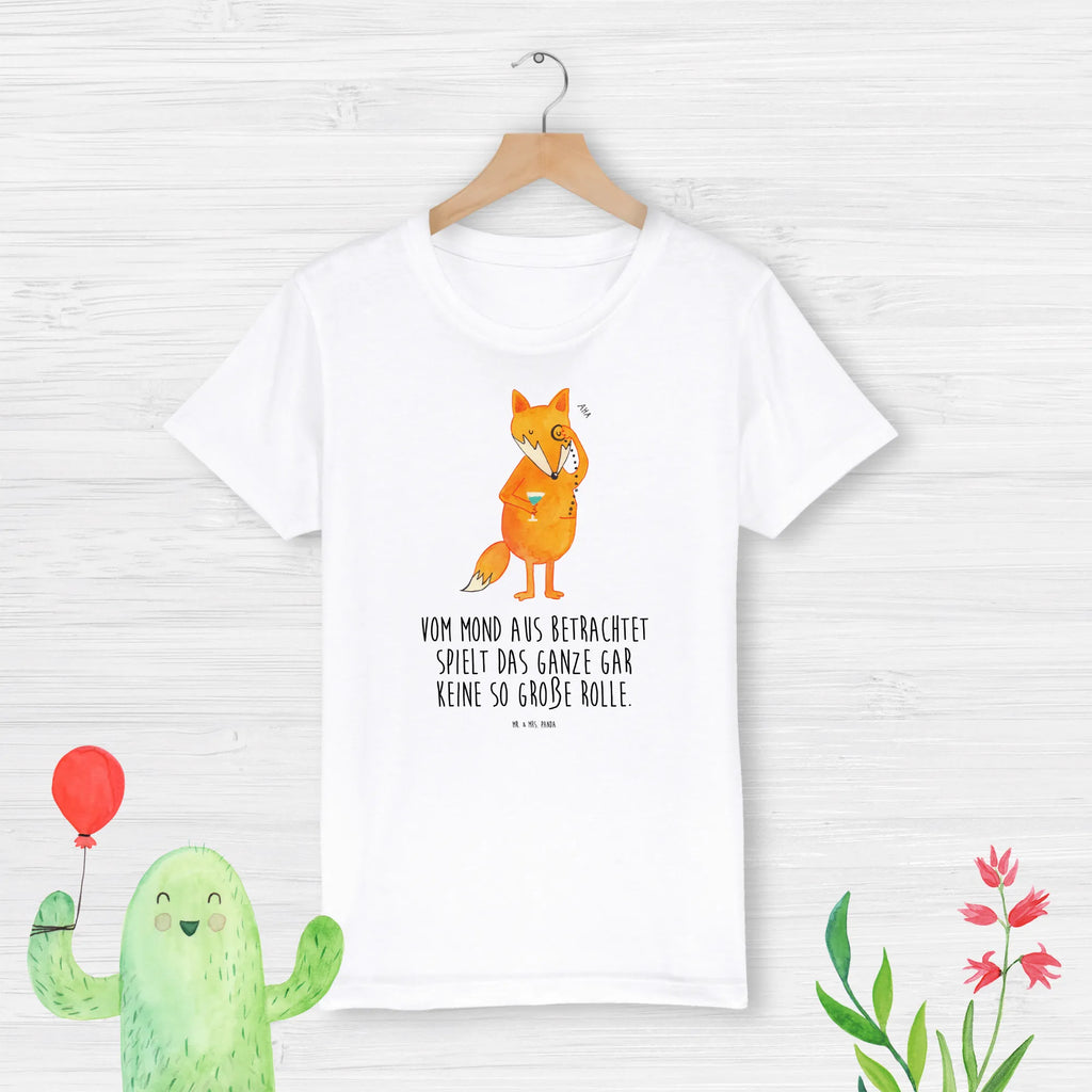 Organic Kinder T-Shirt Fuchs Lord Kinder T-Shirt, Kinder T-Shirt Mädchen, Kinder T-Shirt Jungen, Fuchs, Füchse, tröstende Worte, Spruch lustig, Liebeskummer Geschenk, Motivation Spruch, Problemlösung