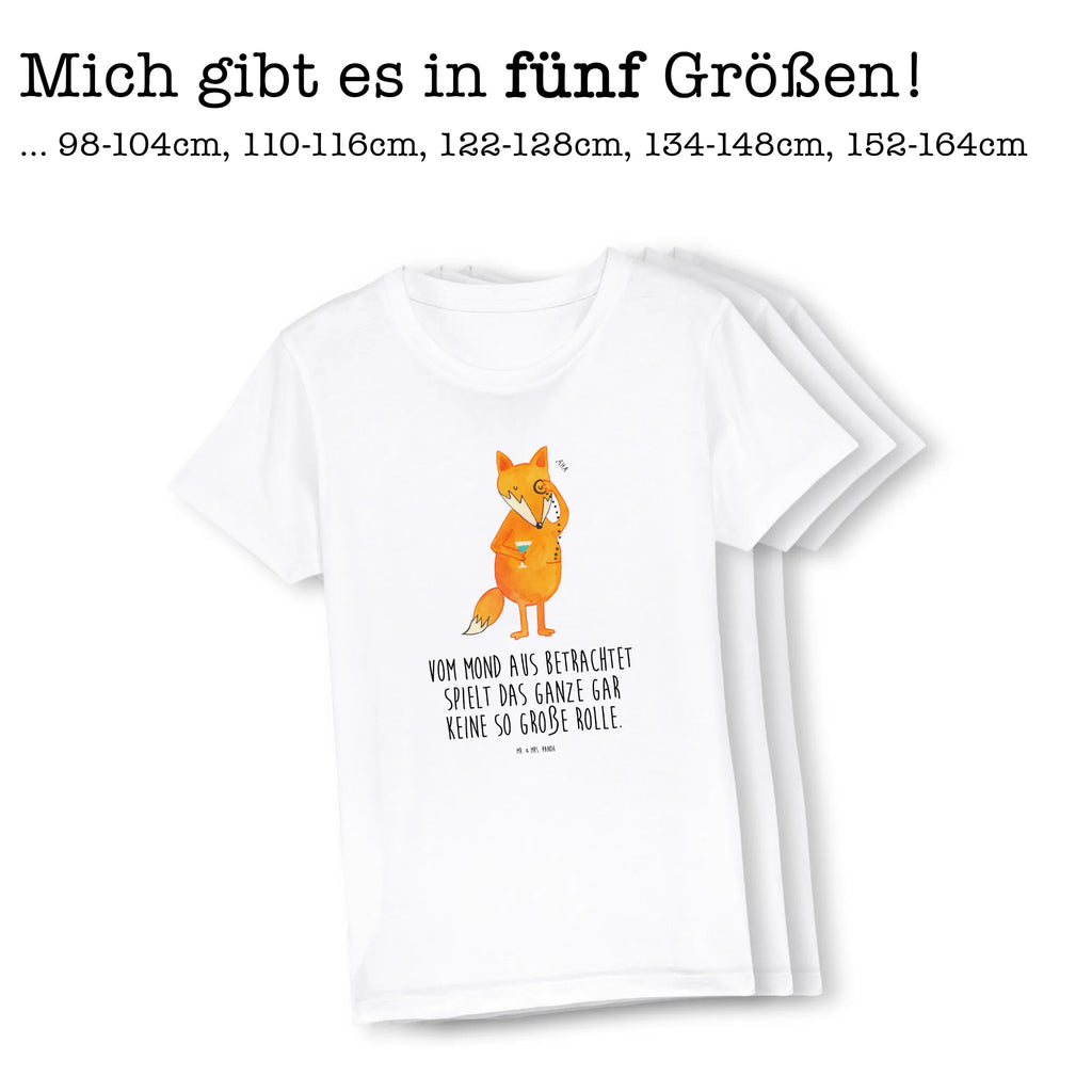 Organic Kinder T-Shirt Fuchs Lord Kinder T-Shirt, Kinder T-Shirt Mädchen, Kinder T-Shirt Jungen, Fuchs, Füchse, tröstende Worte, Spruch lustig, Liebeskummer Geschenk, Motivation Spruch, Problemlösung