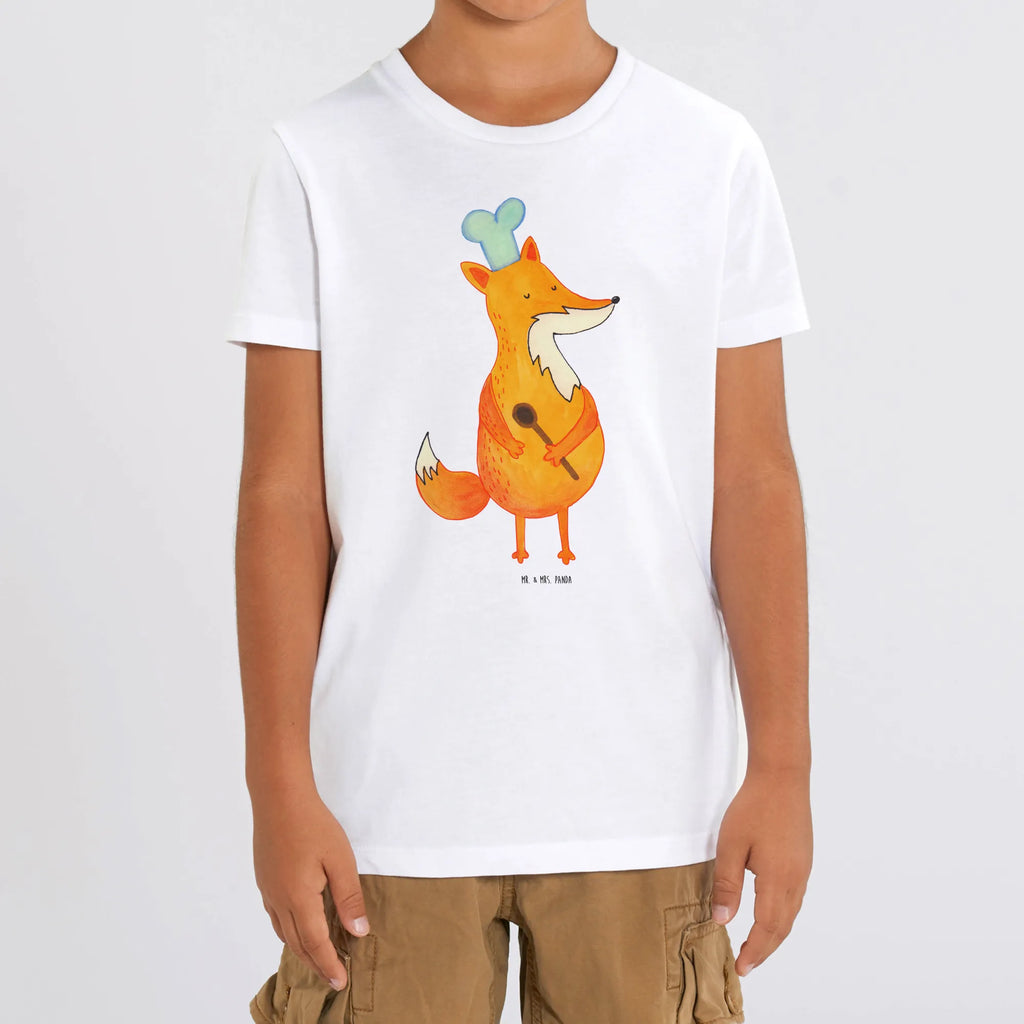 Organic Kinder T-Shirt Fuchs Koch Kinder T-Shirt, Kinder T-Shirt Mädchen, Kinder T-Shirt Jungen, Fuchs, Füchse, Koch Geschenk, Küche Spruch, Küche Deko, Köche, Bäcker, Party Spruch, Spruch lustig, witzig