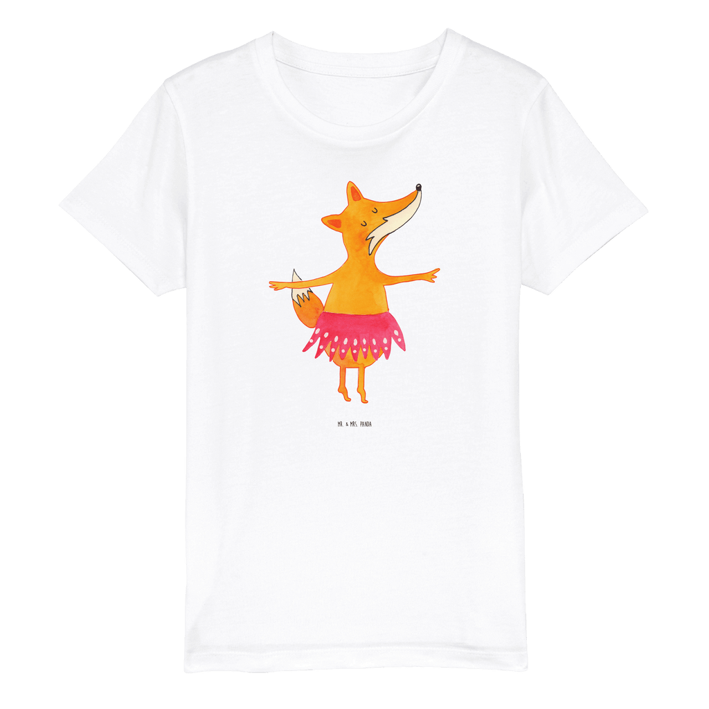 Organic Kinder T-Shirt Fuchs Ballerina Kinder T-Shirt, Kinder T-Shirt Mädchen, Kinder T-Shirt Jungen, Fuchs, Fuchs Spruch, Füchse, Füchsin, Ballerina, Ballett, Tänzerin, Tanzen, Party, Einladung, Geburtstag