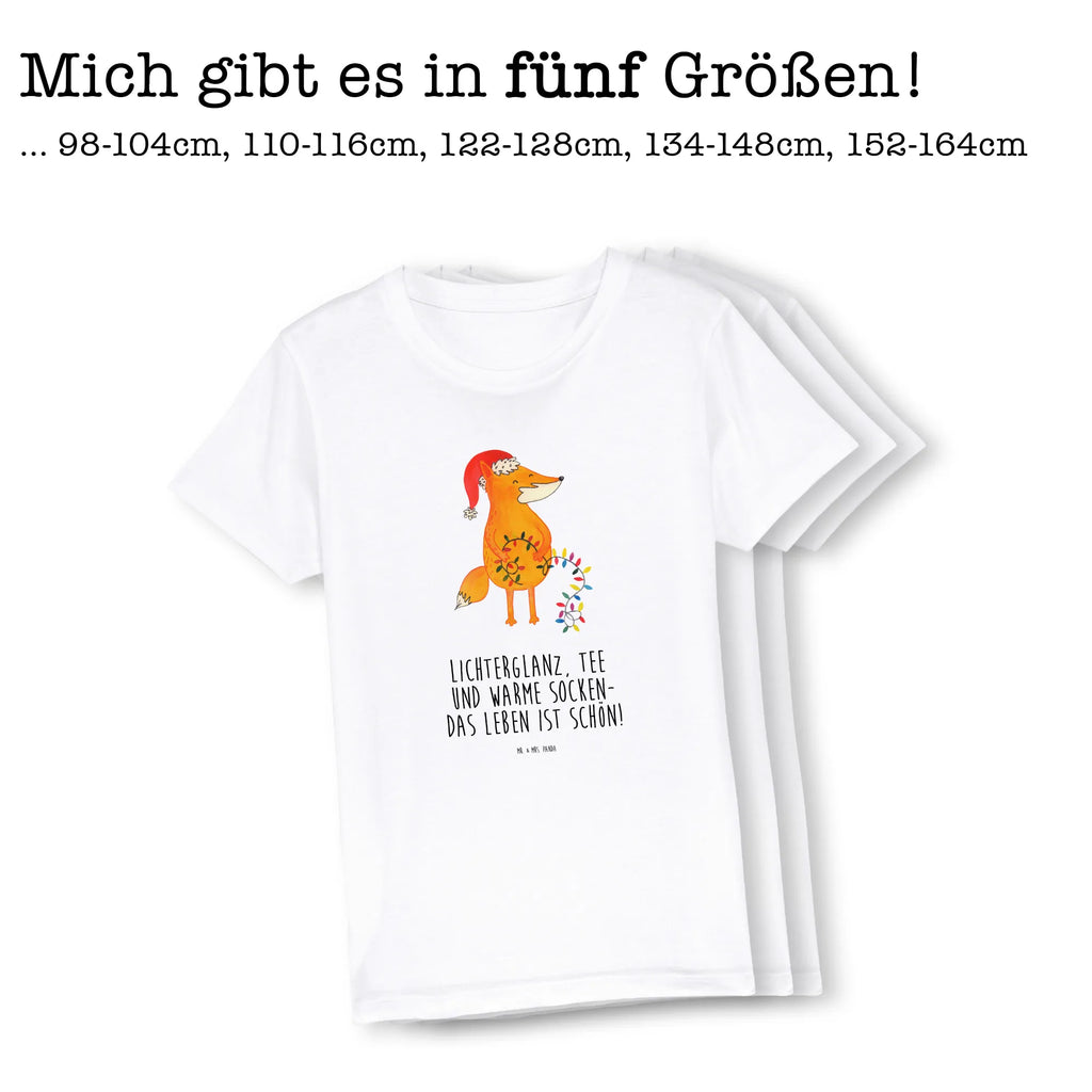 Organic Kinder T-Shirt Fuchs Weihnachten Kinder T-Shirt, Kinder T-Shirt Mädchen, Kinder T-Shirt Jungen, Winter, Weihnachten, Weihnachtsdeko, Nikolaus, Advent, Heiligabend, Wintermotiv, Fuchs, Füchse, Spruch schön, Geschenk Weihnachten, Weihnachtsmann, Weihnachtszeit