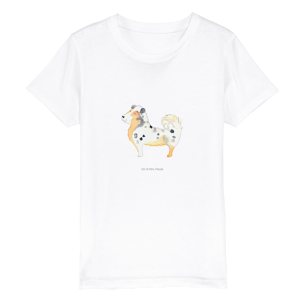 Organic Kinder T-Shirt Hund Australien Shepherd Kinder T-Shirt, Kinder T-Shirt Mädchen, Kinder T-Shirt Jungen, Hund, Hundemotiv, Haustier, Hunderasse, Tierliebhaber, Hundebesitzer, Sprüche, Australien Shepherd, Shepherd, Hundeliebe, Familienhund, Spruch