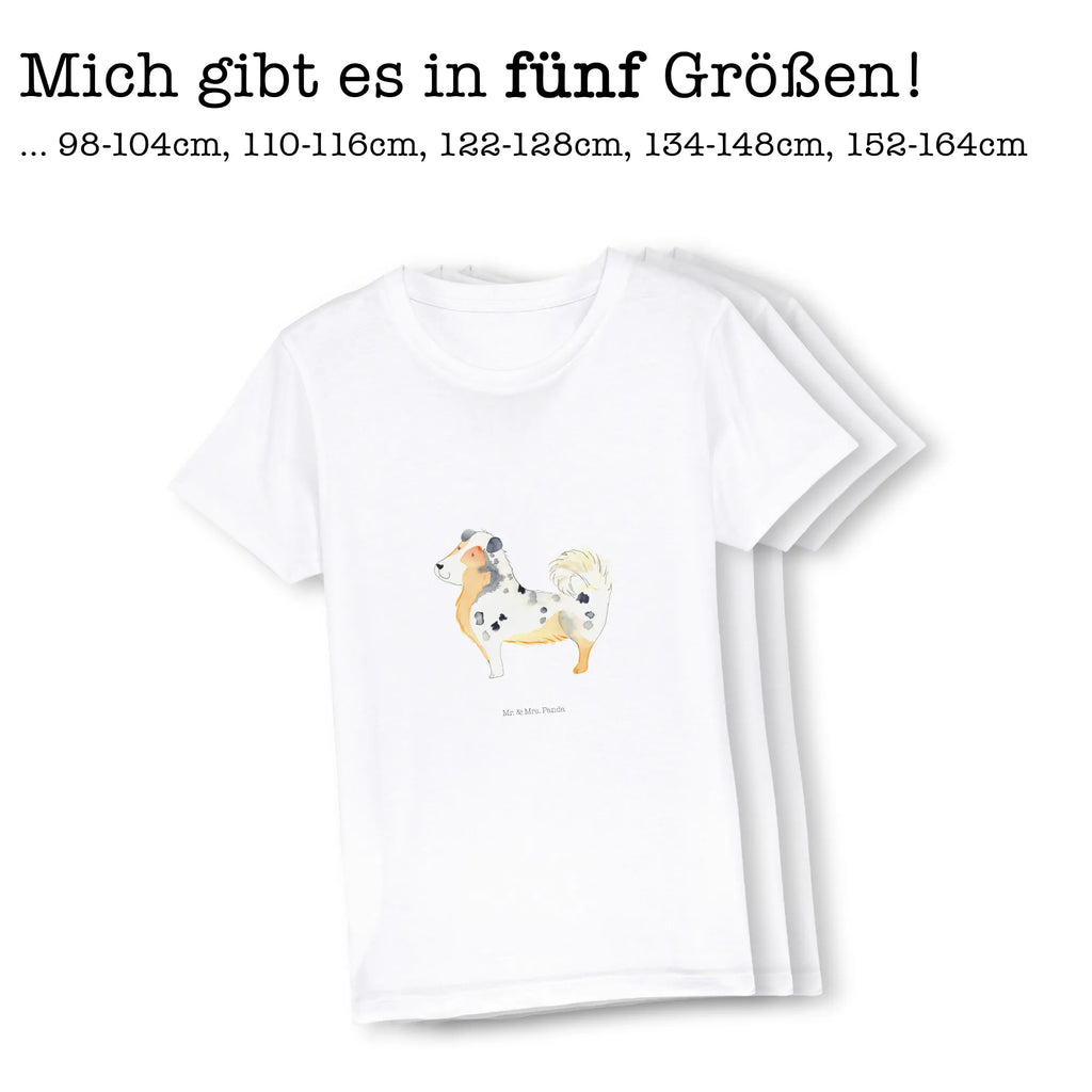 Organic Kinder T-Shirt Hund Australien Shepherd Kinder T-Shirt, Kinder T-Shirt Mädchen, Kinder T-Shirt Jungen, Hund, Hundemotiv, Haustier, Hunderasse, Tierliebhaber, Hundebesitzer, Sprüche, Australien Shepherd, Shepherd, Hundeliebe, Familienhund, Spruch