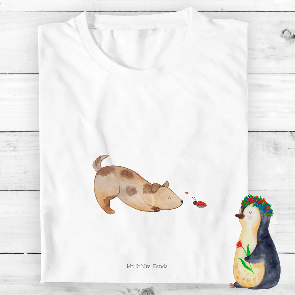 Organic Kinder T-Shirt Hund Marienkäfer Kinder T-Shirt, Kinder T-Shirt Mädchen, Kinder T-Shirt Jungen, Hund, Hundemotiv, Haustier, Hunderasse, Tierliebhaber, Hundebesitzer, Sprüche, Hunde, Hundespruch, Marienkäfer, Mischling, Mischlinghund