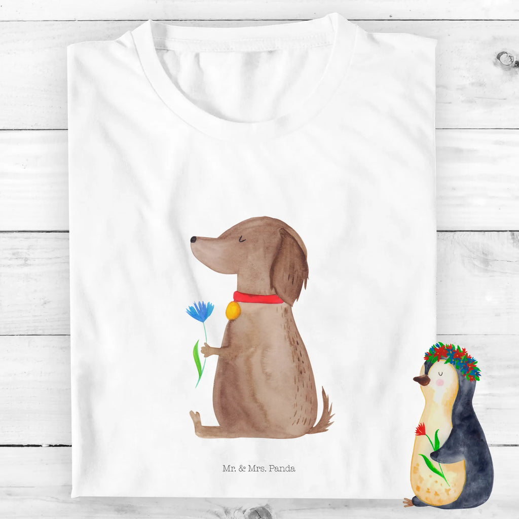 Organic Kinder T-Shirt Hund Blume Kinder T-Shirt, Kinder T-Shirt Mädchen, Kinder T-Shirt Jungen, Hund, Hundemotiv, Haustier, Hunderasse, Tierliebhaber, Hundebesitzer, Sprüche, Hunde, Frauchen, Hundeliebe