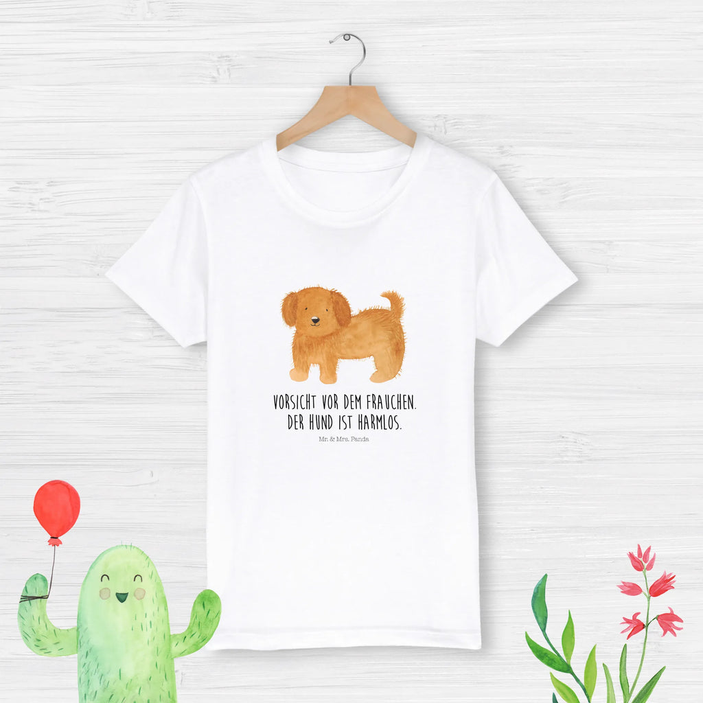 Organic Kinder T-Shirt Hund flauschig Kinder T-Shirt, Kinder T-Shirt Mädchen, Kinder T-Shirt Jungen, Hund, Hundemotiv, Haustier, Hunderasse, Tierliebhaber, Hundebesitzer, Sprüche, Hunde, Frauchen, Hundemama, Hundeliebe