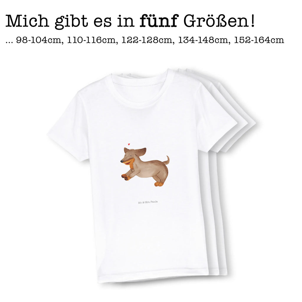 Organic Kinder T-Shirt Hund Dackel Kinder T-Shirt, Kinder T-Shirt Mädchen, Kinder T-Shirt Jungen, Hund, Hundemotiv, Haustier, Hunderasse, Tierliebhaber, Hundebesitzer, Sprüche, Hunde, Dackel, Dachshund, happy dog