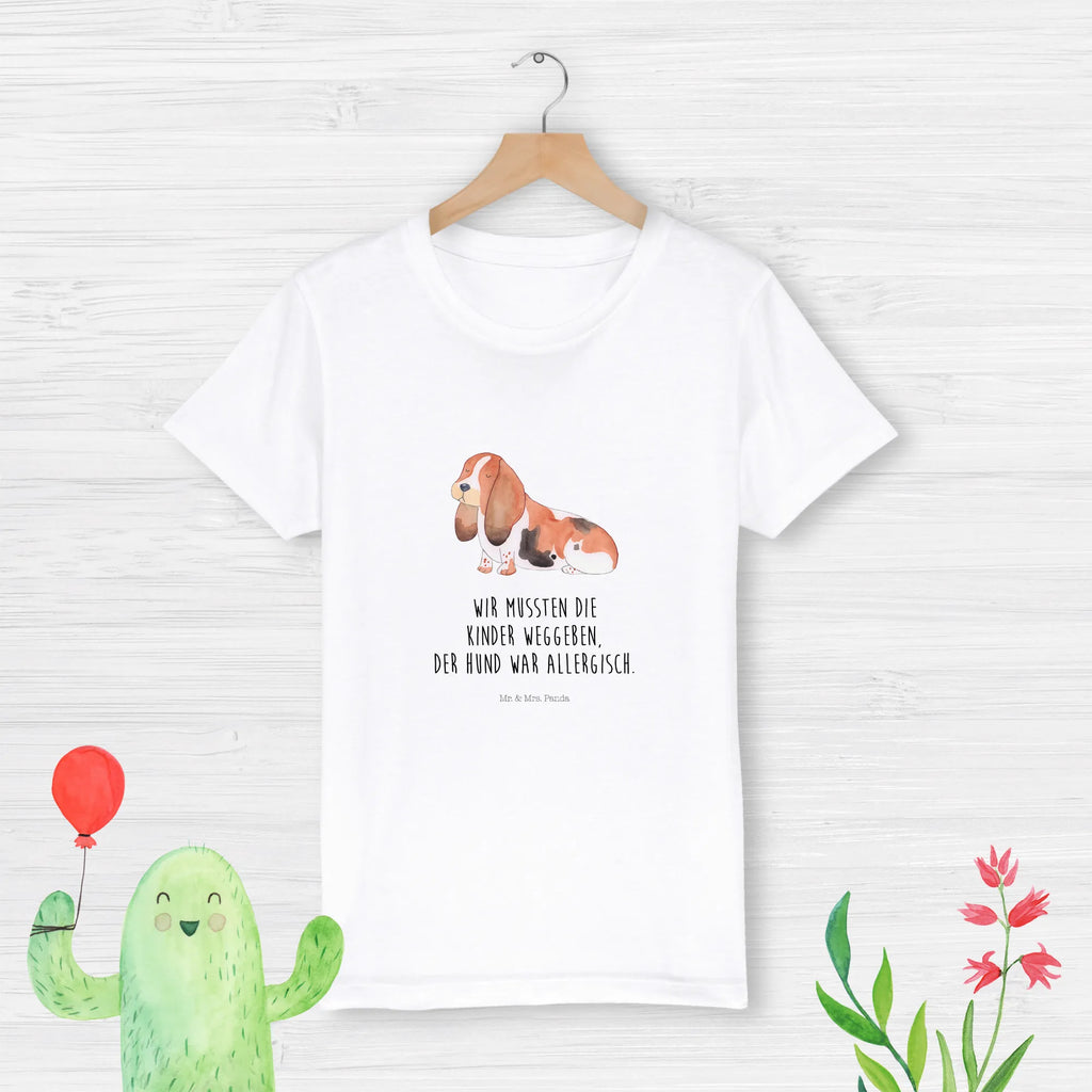 Organic Kinder T-Shirt Hund Basset Hound Kinder T-Shirt, Kinder T-Shirt Mädchen, Kinder T-Shirt Jungen, Hund, Hundemotiv, Haustier, Hunderasse, Tierliebhaber, Hundebesitzer, Sprüche, Basset Hound, Basset, Hundeliebe, kinderlos