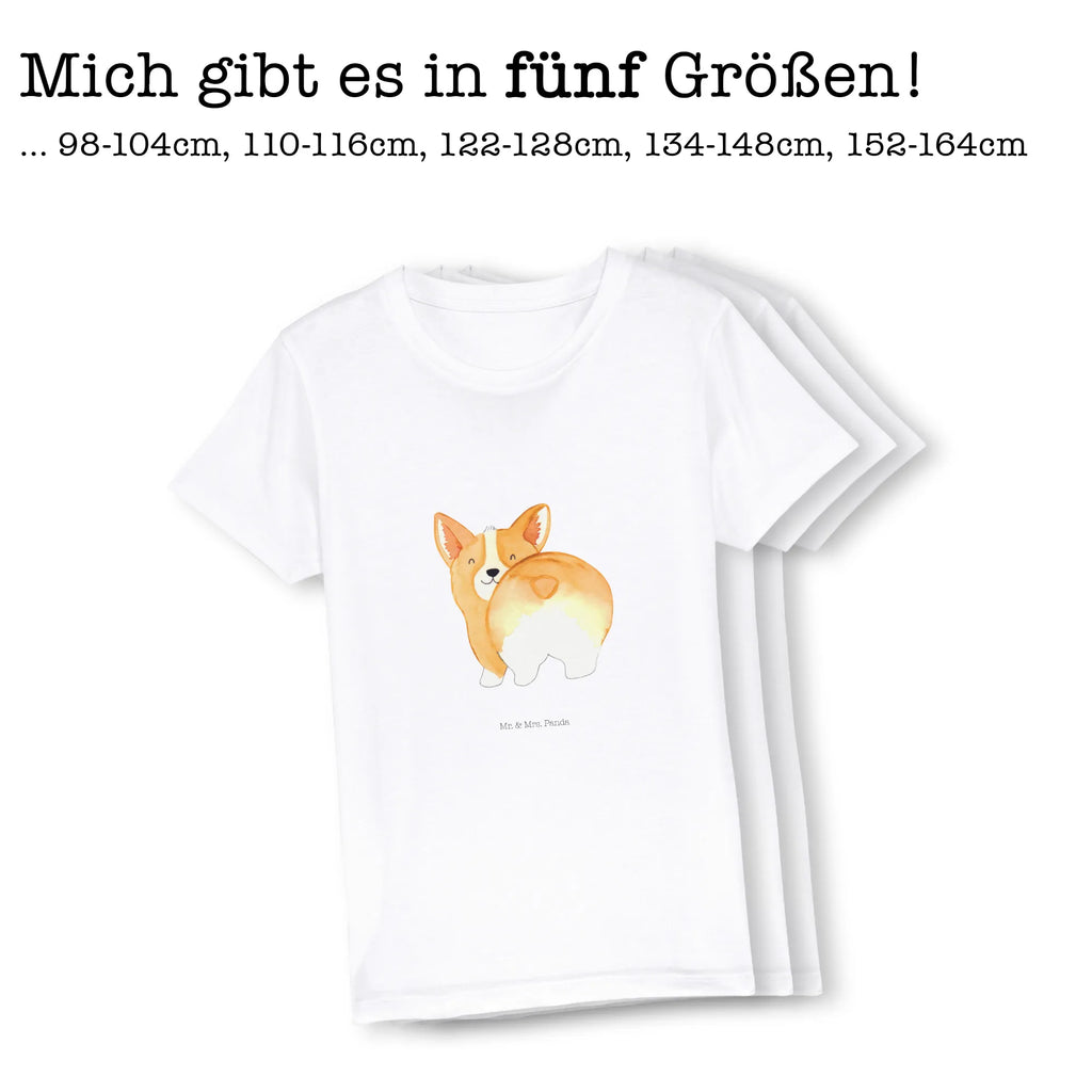 Organic Kinder T-Shirt Corgie Po Kinder T-Shirt, Kinder T-Shirt Mädchen, Kinder T-Shirt Jungen, Hund, Hundemotiv, Haustier, Hunderasse, Tierliebhaber, Hundebesitzer, Sprüche, Corgie, Hundeliebe, Motivation, Selbstliebe, Spruch