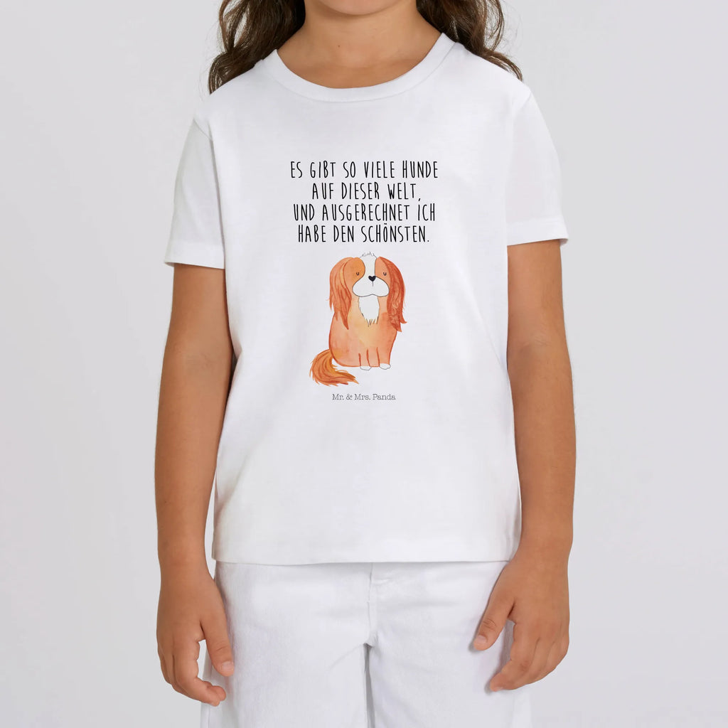 Organic Kinder T-Shirt Cavalier King Charles Spaniel Kinder T-Shirt, Kinder T-Shirt Mädchen, Kinder T-Shirt Jungen, Hund, Hundemotiv, Haustier, Hunderasse, Tierliebhaber, Hundebesitzer, Sprüche, Cavalier King Charles Spaniel, Cockerspaniel, Spaniel, Spruch, schönster Hund