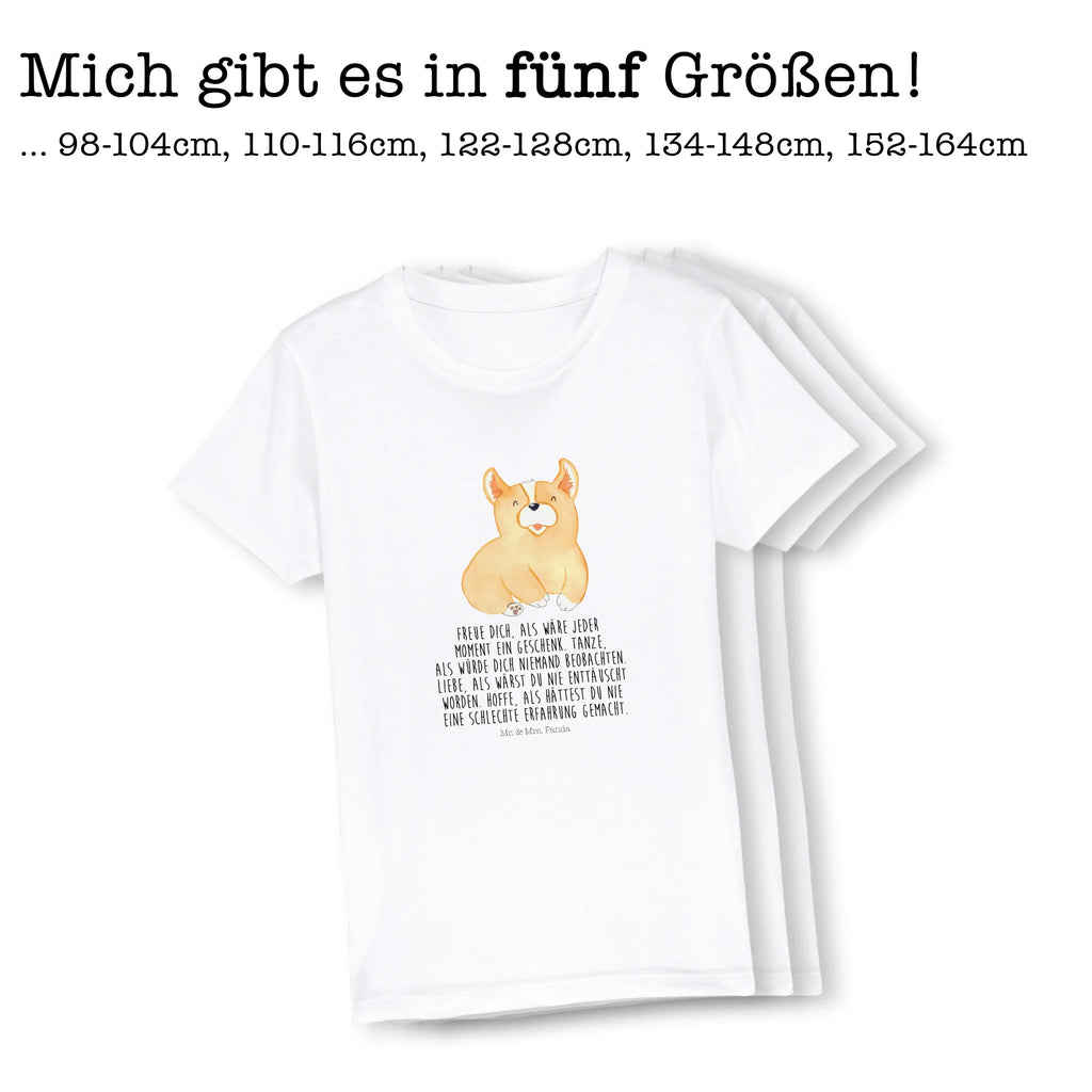 Organic Kinder T-Shirt Corgie Kinder T-Shirt, Kinder T-Shirt Mädchen, Kinder T-Shirt Jungen, Hund, Hundemotiv, Haustier, Hunderasse, Tierliebhaber, Hundebesitzer, Sprüche, Corgie, Welsh Corgie Pembroke, britisch, Motivation, Spruch, Hundespruch, Lebensfreude