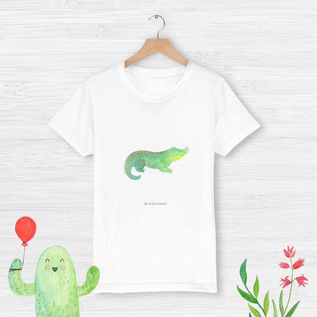 Organic Kinder T-Shirt Krokodil Kinder T-Shirt, Kinder T-Shirt Mädchen, Kinder T-Shirt Jungen, Meerestiere, Meer, Urlaub, Krokodil, Krokodile, verrückt sein, spontan sein, Abenteuerlust, Reiselust, Freundin, beste Freundin, Lieblingsmensch