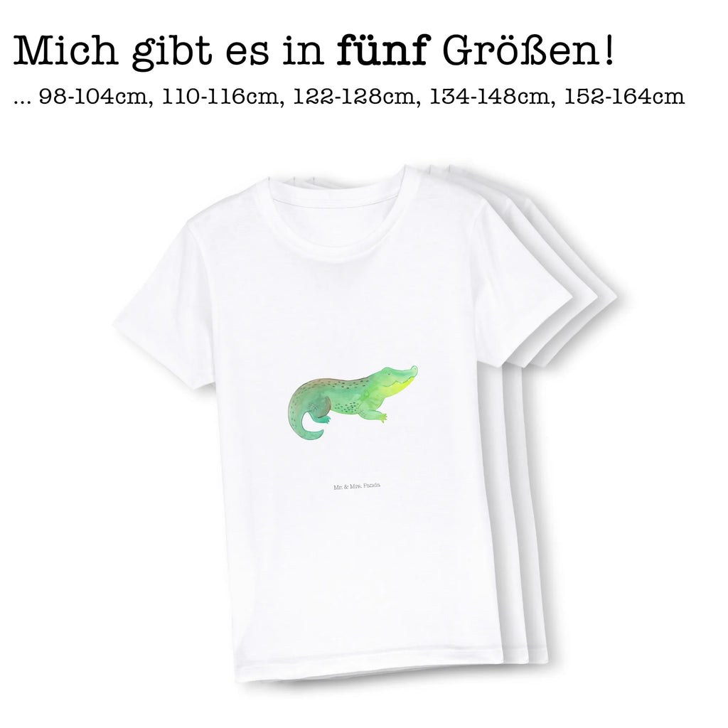 Organic Kinder T-Shirt Krokodil Kinder T-Shirt, Kinder T-Shirt Mädchen, Kinder T-Shirt Jungen, Meerestiere, Meer, Urlaub, Krokodil, Krokodile, verrückt sein, spontan sein, Abenteuerlust, Reiselust, Freundin, beste Freundin, Lieblingsmensch