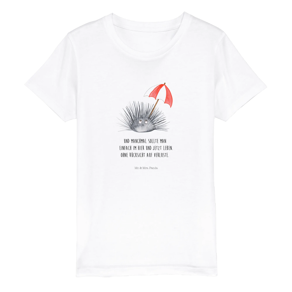 Organic Kinder T-Shirt Seeigel Kinder T-Shirt, Kinder T-Shirt Mädchen, Kinder T-Shirt Jungen, Meerestiere, Meer, Urlaub, Seeigel, Achtsamkeit, Selbstakzeptanz, Selbstliebe, Hier und Jetzt, Leben, Lebe