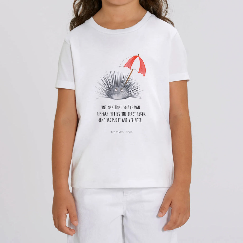 Organic Kinder T-Shirt Seeigel Kinder T-Shirt, Kinder T-Shirt Mädchen, Kinder T-Shirt Jungen, Meerestiere, Meer, Urlaub, Seeigel, Achtsamkeit, Selbstakzeptanz, Selbstliebe, Hier und Jetzt, Leben, Lebe