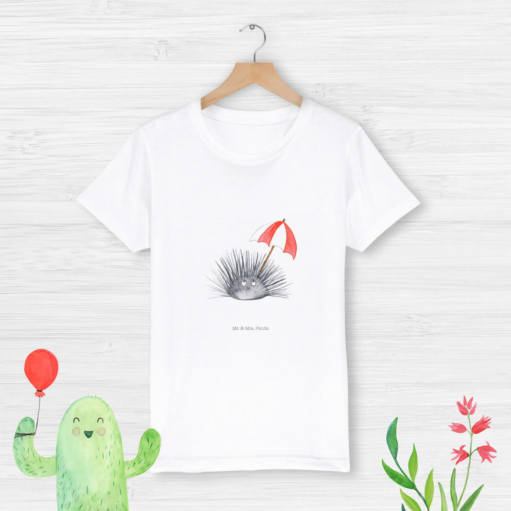 Organic Kinder T-Shirt Seeigel Kinder T-Shirt, Kinder T-Shirt Mädchen, Kinder T-Shirt Jungen, Meerestiere, Meer, Urlaub, Seeigel, Achtsamkeit, Selbstakzeptanz, Selbstliebe, Hier und Jetzt, Leben, Lebe