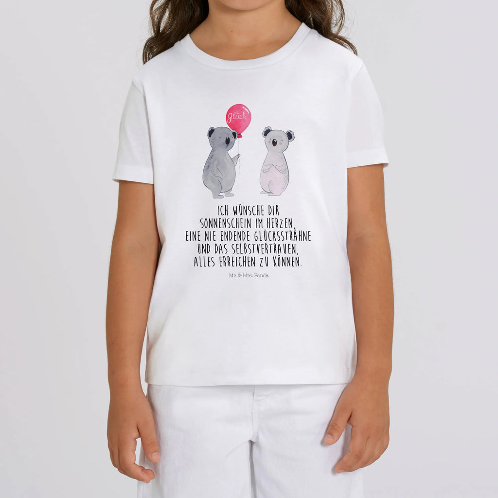 Organic Kinder T-Shirt Koala Luftballon Kinder T-Shirt, Kinder T-Shirt Mädchen, Kinder T-Shirt Jungen, Koala, Koalabär, Luftballon, Party, Geburtstag, Geschenk