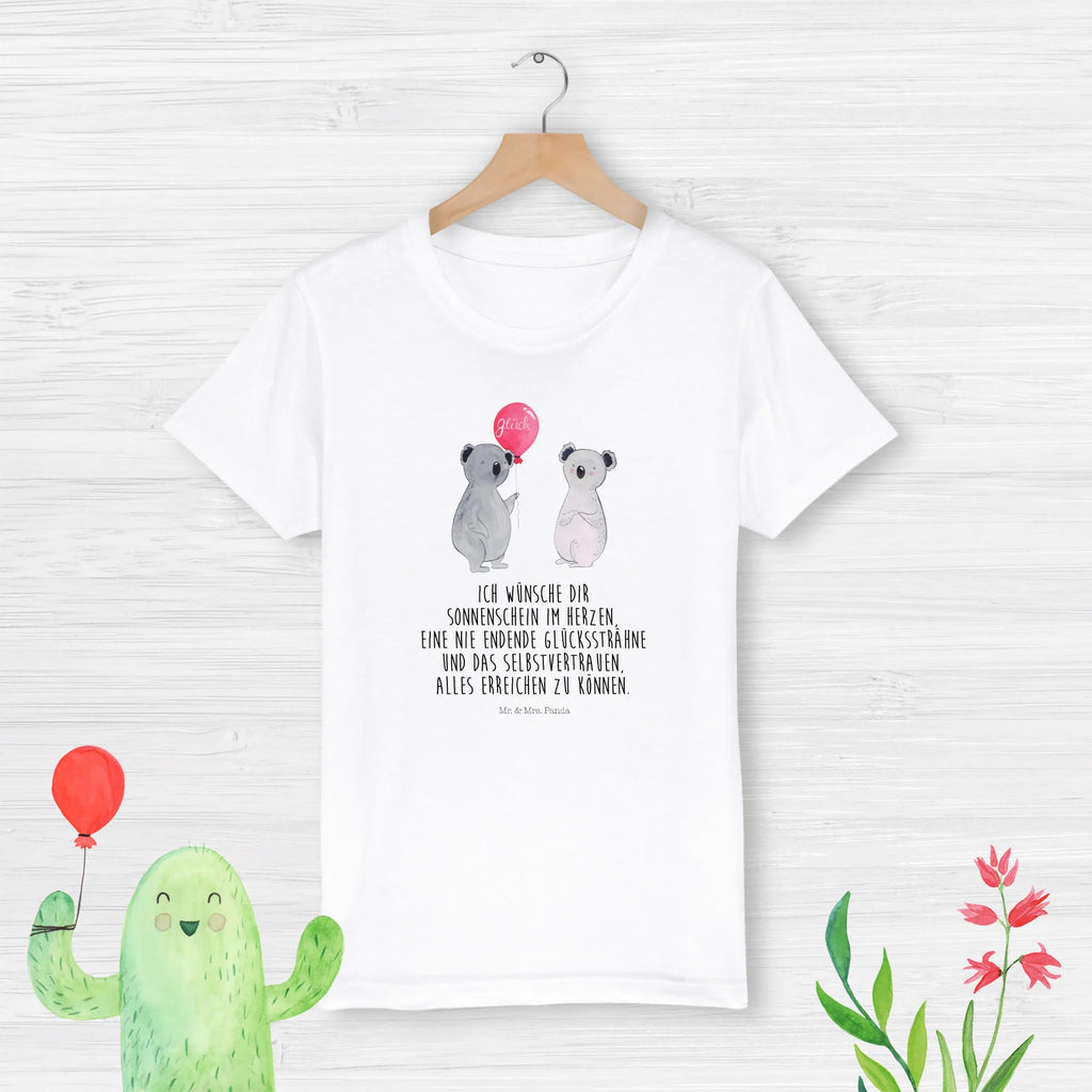 Organic Kinder T-Shirt Koala Luftballon Kinder T-Shirt, Kinder T-Shirt Mädchen, Kinder T-Shirt Jungen, Koala, Koalabär, Luftballon, Party, Geburtstag, Geschenk