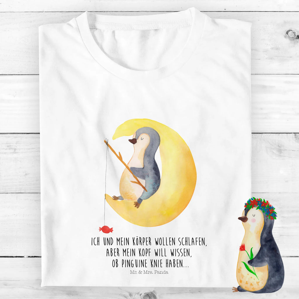 Organic Kinder T-Shirt Pinguin Mond Kinder T-Shirt, Kinder T-Shirt Mädchen, Kinder T-Shirt Jungen, Pinguin, Pinguine, Spruch, schlafen, Nachtruhe, Einschlafen, Schlafzimmer, Schlafstörungen, Gästezimmer