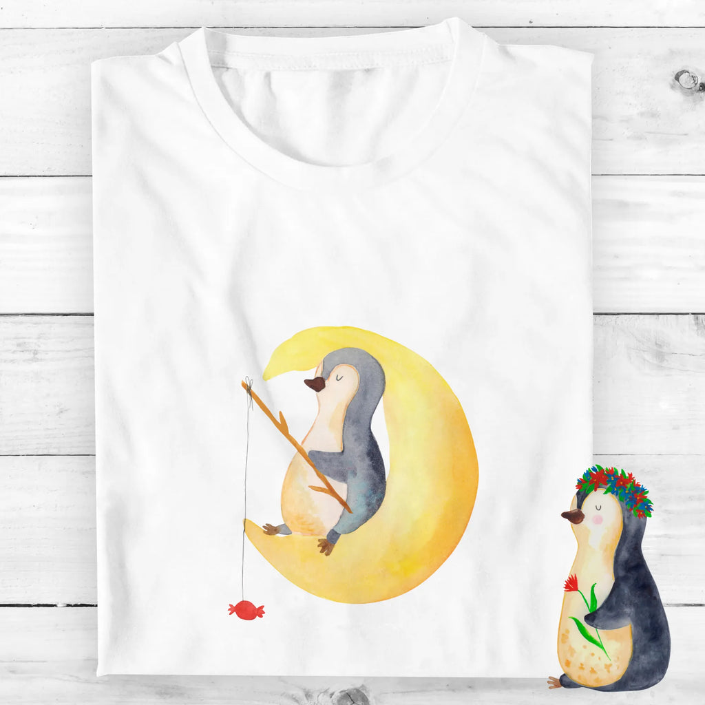 Organic Kinder T-Shirt Pinguin Mond Kinder T-Shirt, Kinder T-Shirt Mädchen, Kinder T-Shirt Jungen, Pinguin, Pinguine, Spruch, schlafen, Nachtruhe, Einschlafen, Schlafzimmer, Schlafstörungen, Gästezimmer