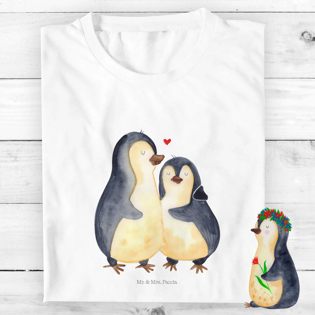 Organic Kinder T-Shirt Pinguin umarmen Kinder T-Shirt, Kinder T-Shirt Mädchen, Kinder T-Shirt Jungen, Pinguin, Liebe, Liebespaar, Liebesbeweis, Liebesgeschenk, Verlobung, Jahrestag, Hochzeitstag, Hochzeit, Hochzeitsgeschenk