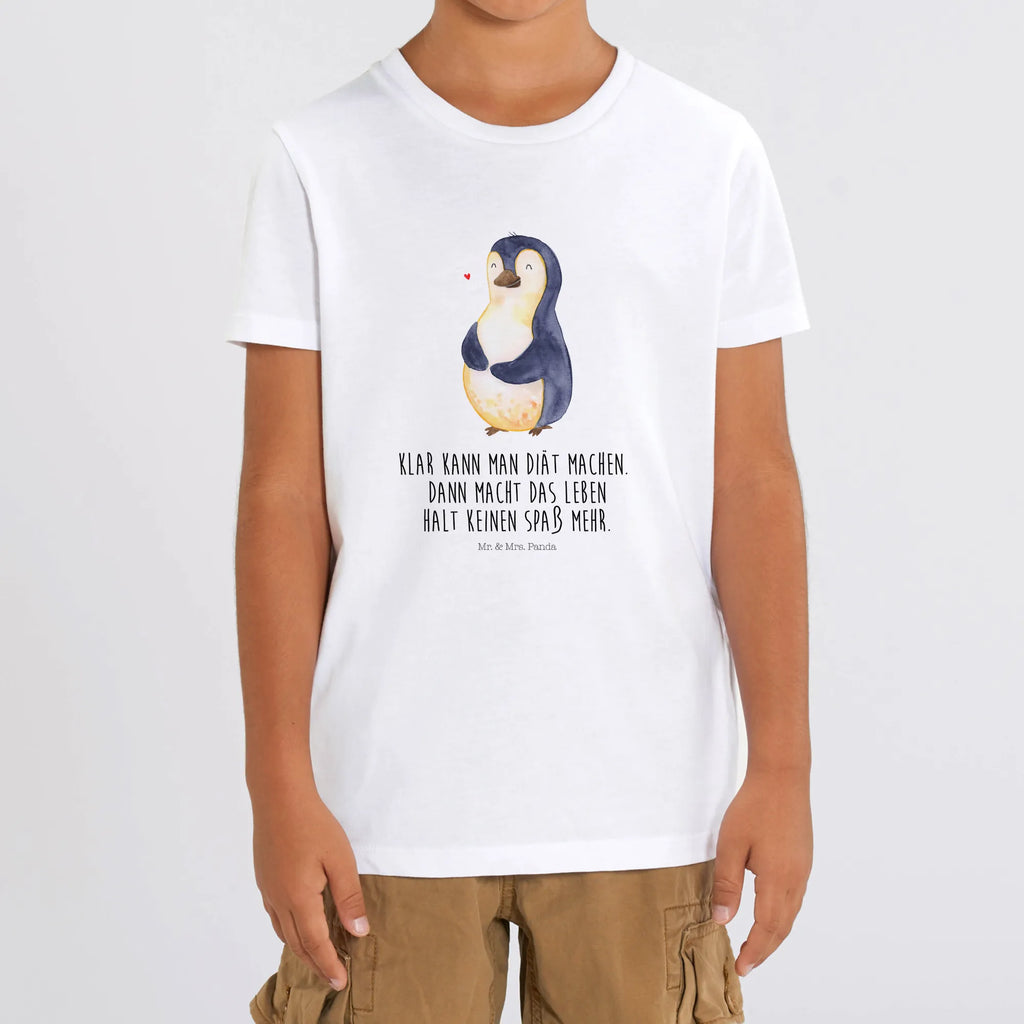 Organic Kinder T-Shirt Pinguin Diät Kinder T-Shirt, Kinder T-Shirt Mädchen, Kinder T-Shirt Jungen, Pinguin, Pinguine, Diät, Abnehmen, Abspecken, Gewicht, Motivation, Selbstliebe, Körperliebe, Selbstrespekt