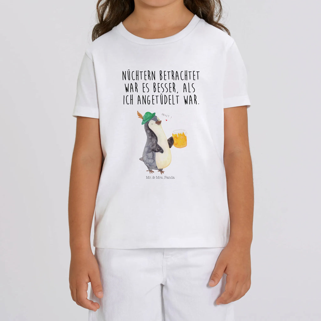 Organic Kinder T-Shirt Pinguin Bier Kinder T-Shirt, Kinder T-Shirt Mädchen, Kinder T-Shirt Jungen, Pinguin, Pinguine, Bier, Oktoberfest