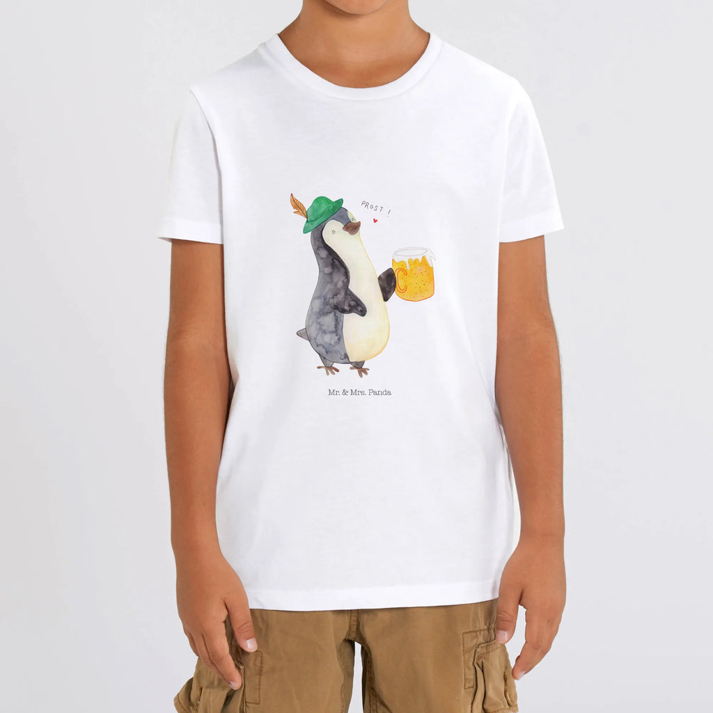 Organic Kinder T-Shirt Pinguin Bier Kinder T-Shirt, Kinder T-Shirt Mädchen, Kinder T-Shirt Jungen, Pinguin, Pinguine, Bier, Oktoberfest