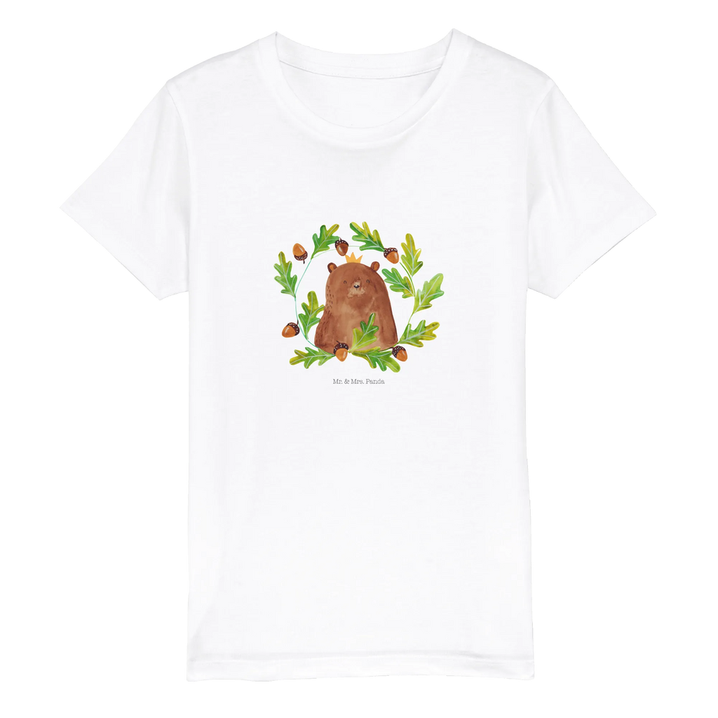 Organic Kinder T-Shirt Bär König Kinder T-Shirt, Kinder T-Shirt Mädchen, Kinder T-Shirt Jungen, Bär, Teddy, Teddybär, Papa, Papa Bär, bester Vater, bester Papa, weltbester Papa, Vatertag, Vater, Dad, Daddy, Papi