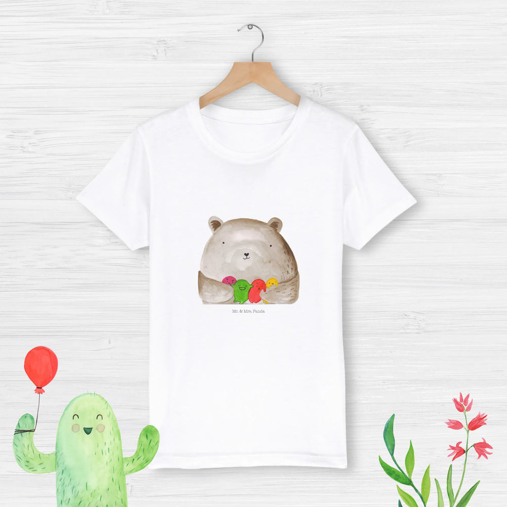 Organic Kinder T-Shirt Bär Gefühl Kinder T-Shirt, Kinder T-Shirt Mädchen, Kinder T-Shirt Jungen, Bär, Teddy, Teddybär, Wahnsinn, Verrückt, Durchgedreht