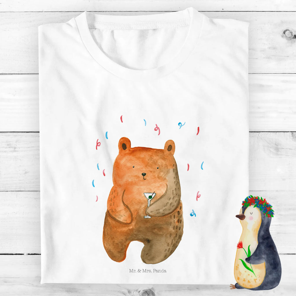 Organic Kids T-Shirt bear party Kinder T-Shirt, Kinder T-Shirt Mädchen, Kinder T-Shirt Jungen, Bär, Teddy, Teddybär, Geburtstag, Geburtstagsgeschenk, Geschenk, Party, Feiern, Abfeiern, Mitbringsel, Gute Laune, Lustig