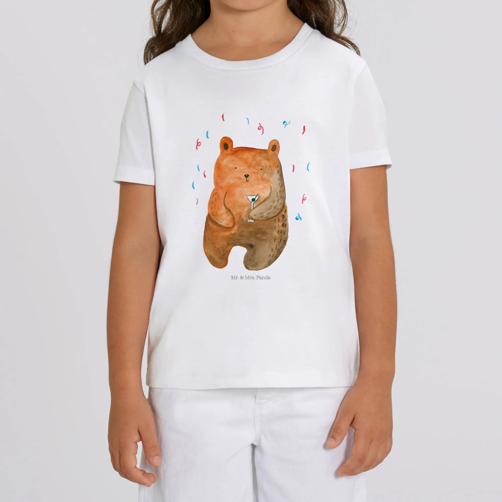 Organic Kinder T-Shirt Bär Party Kinder T-Shirt, Kinder T-Shirt Mädchen, Kinder T-Shirt Jungen, Bär, Teddy, Teddybär, Geburtstag, Geburtstagsgeschenk, Geschenk, Party, Feiern, Abfeiern, Mitbringsel, Gute Laune, Lustig