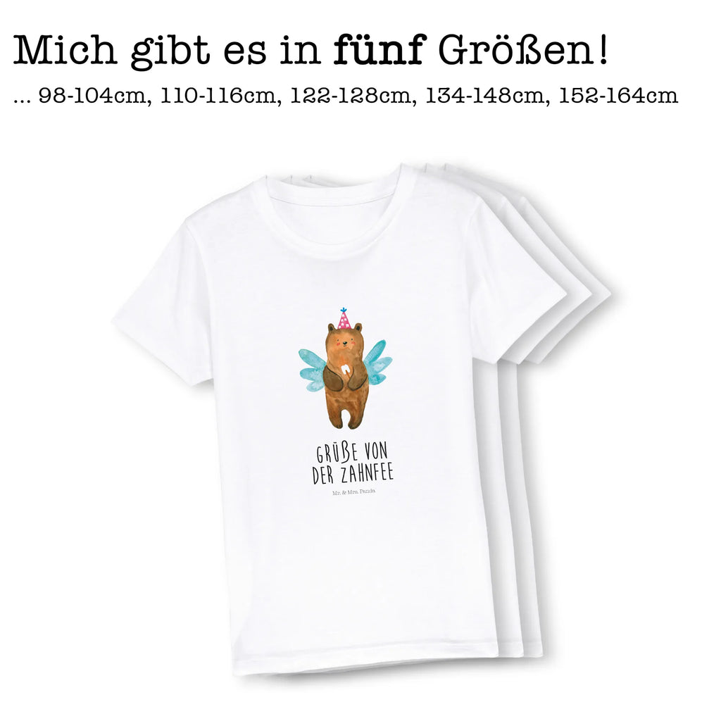 Organic Kinder T-Shirt Zahnfee Bär Kinder T-Shirt, Kinder T-Shirt Mädchen, Kinder T-Shirt Jungen, Bär, Teddy, Teddybär, Zahnfee, Fee, Milchzahn, Erster Zahn