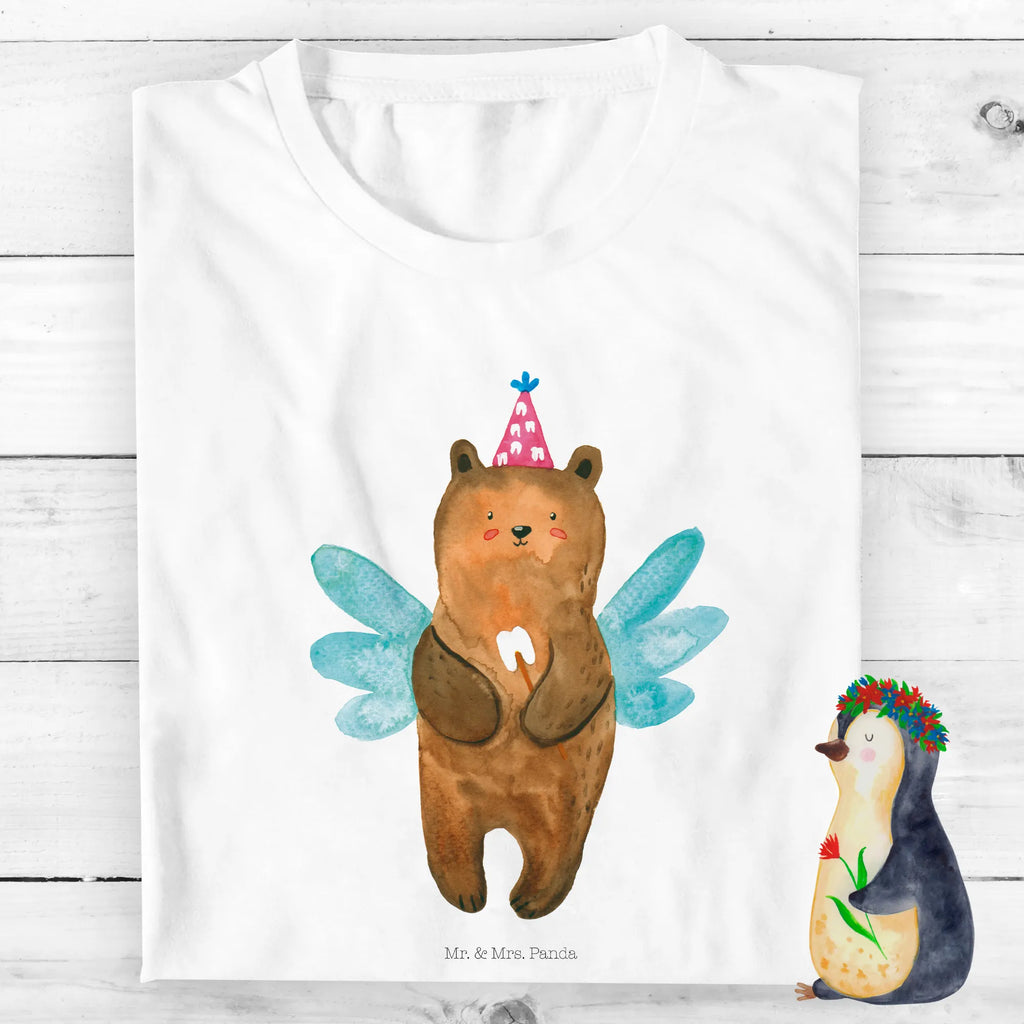 Organic Kinder T-Shirt Zahnfee Bär Kinder T-Shirt, Kinder T-Shirt Mädchen, Kinder T-Shirt Jungen, Bär, Teddy, Teddybär, Zahnfee, Fee, Milchzahn, Erster Zahn