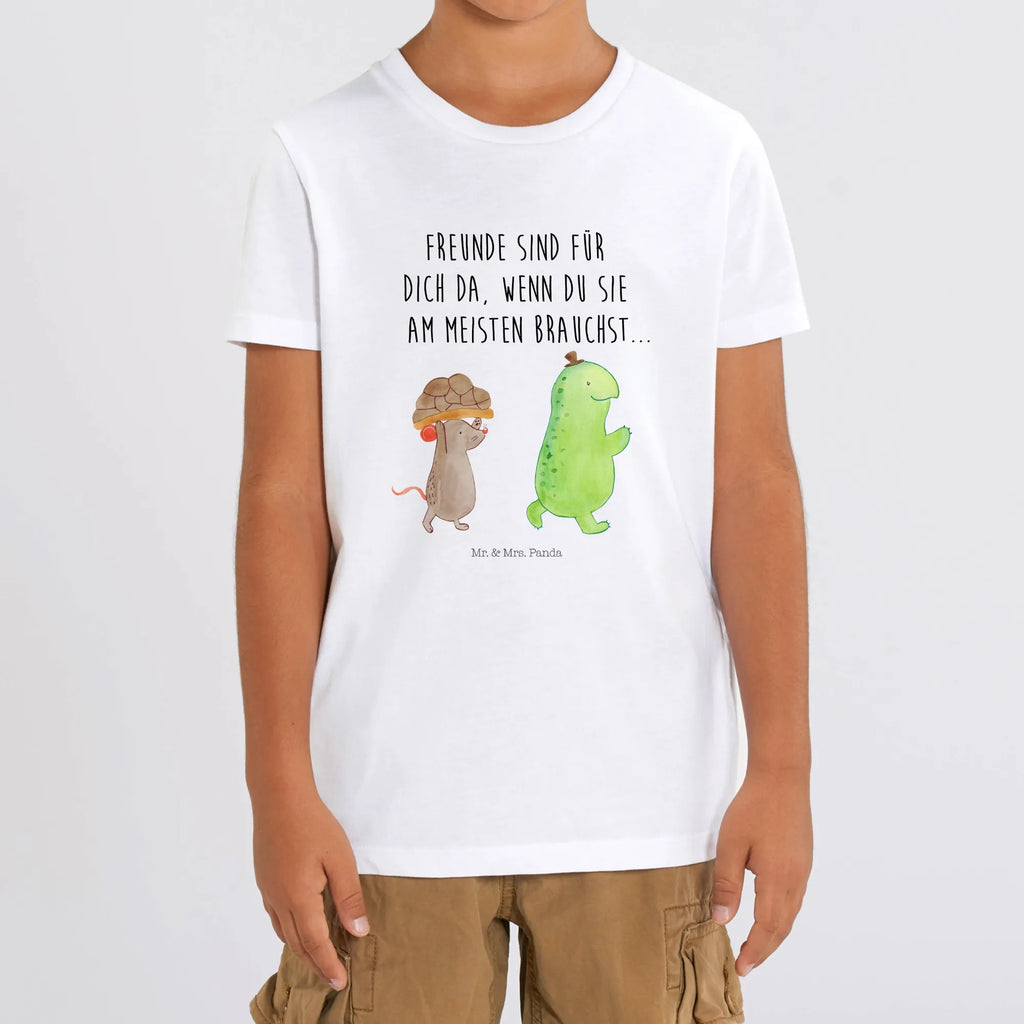 Organic Kinder T-Shirt Schildkröte & Maus Kinder T-Shirt, Kinder T-Shirt Mädchen, Kinder T-Shirt Jungen, Schildkröte, Maus, Freunde, Freundinnen, beste Freunde, beste Freundinnen