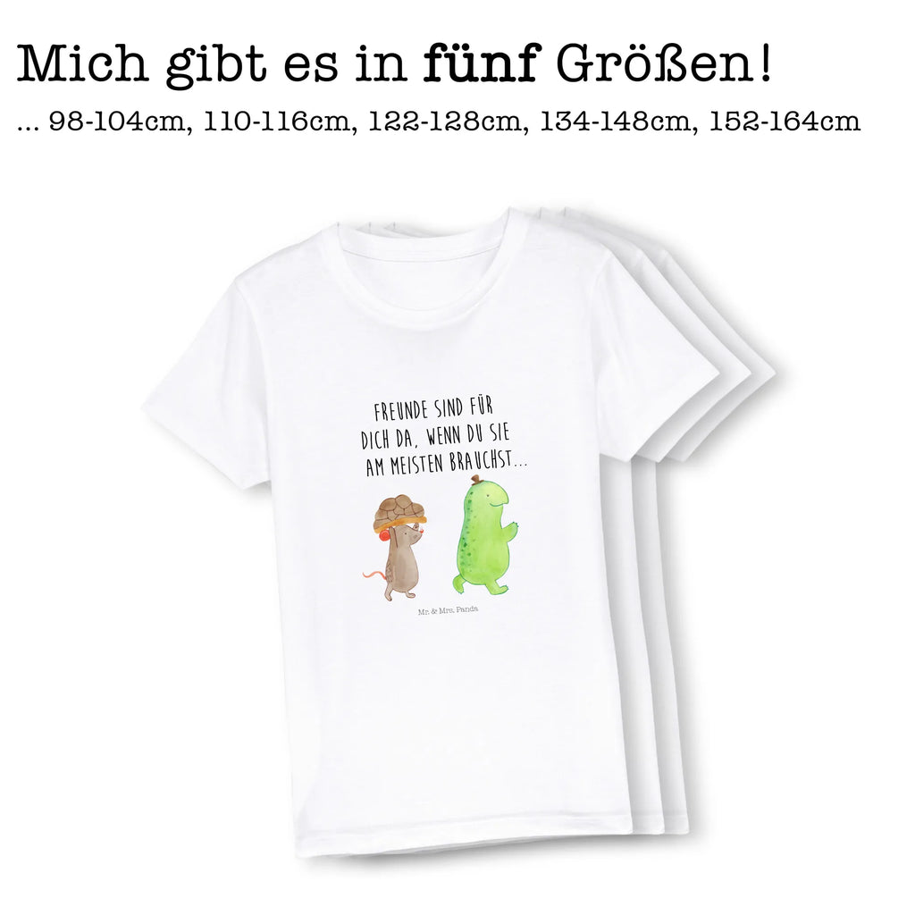 Organic Kinder T-Shirt Schildkröte & Maus Kinder T-Shirt, Kinder T-Shirt Mädchen, Kinder T-Shirt Jungen, Schildkröte, Maus, Freunde, Freundinnen, beste Freunde, beste Freundinnen