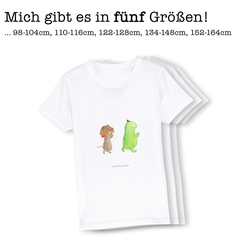 Organic Kinder T-Shirt Schildkröte & Maus Kinder T-Shirt, Kinder T-Shirt Mädchen, Kinder T-Shirt Jungen, Schildkröte, Maus, Freunde, Freundinnen, beste Freunde, beste Freundinnen