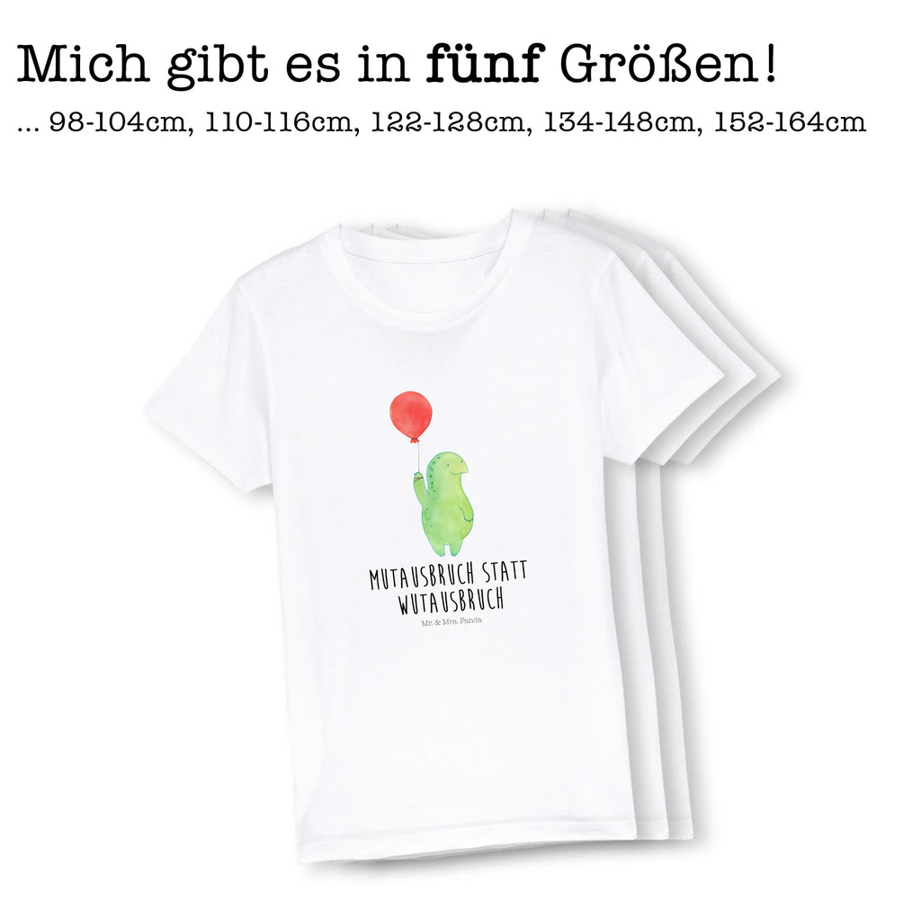 Organic Kinder T-Shirt Schildkröte Luftballon Kinder T-Shirt, Kinder T-Shirt Mädchen, Kinder T-Shirt Jungen, Schildkröte, Schildkröten, Mutausbruch, Motivation, Motivationsspruch