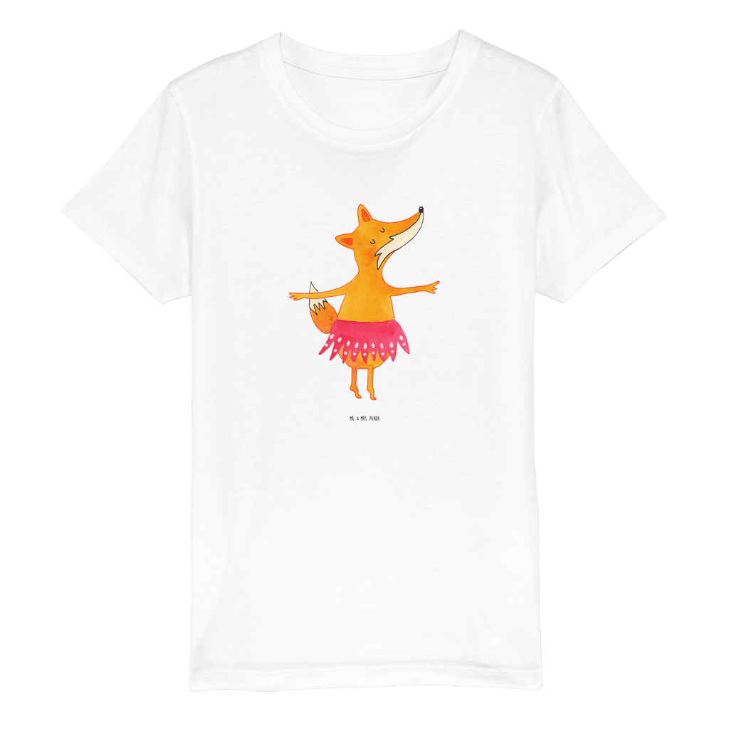 Organic Kinder T-Shirt Fuchs Ballerina Kinder T-Shirt, Kinder T-Shirt Mädchen, Kinder T-Shirt Jungen, Fuchs, Fuchs Spruch, Füchse, Füchsin, Ballerina, Ballett, Tänzerin, Tanzen, Party, Einladung, Geburtstag