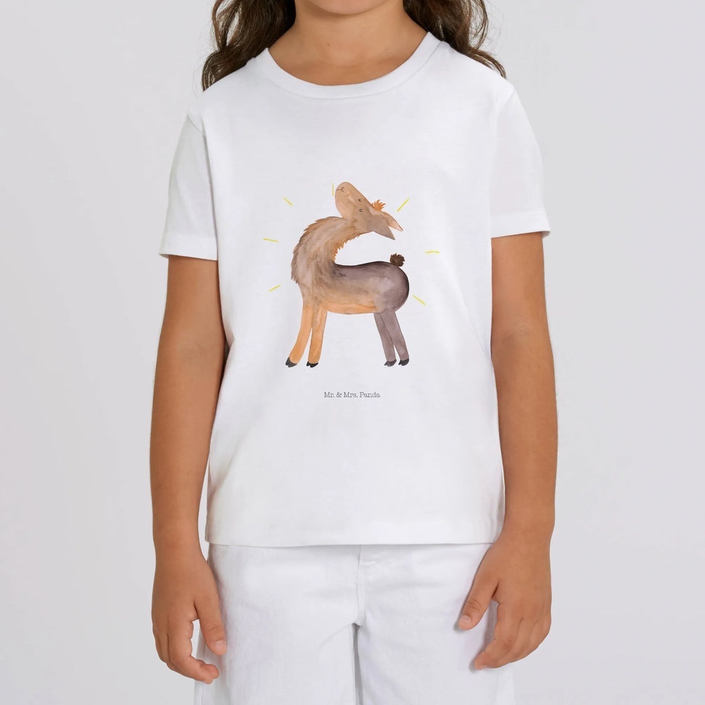 Organic Kinder T-Shirt Lama stolz Kinder T-Shirt, Kinder T-Shirt Mädchen, Kinder T-Shirt Jungen, Lama, Alpaka, Lamas, Außenseiter, Anders, Neustart, stolz, Hippie, Freundin, Freundinnen, beste Freundin, Kumpel, Familie, Family